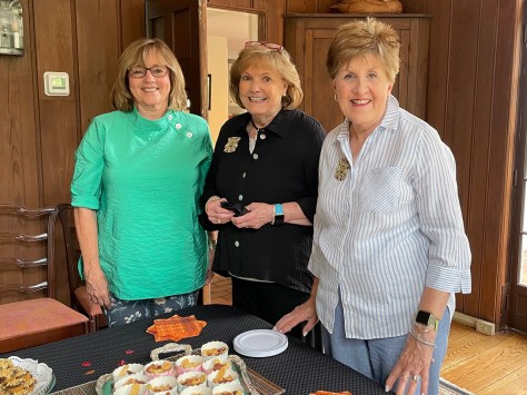 Our hostesses, Rita, Ann Boyd and Dolores